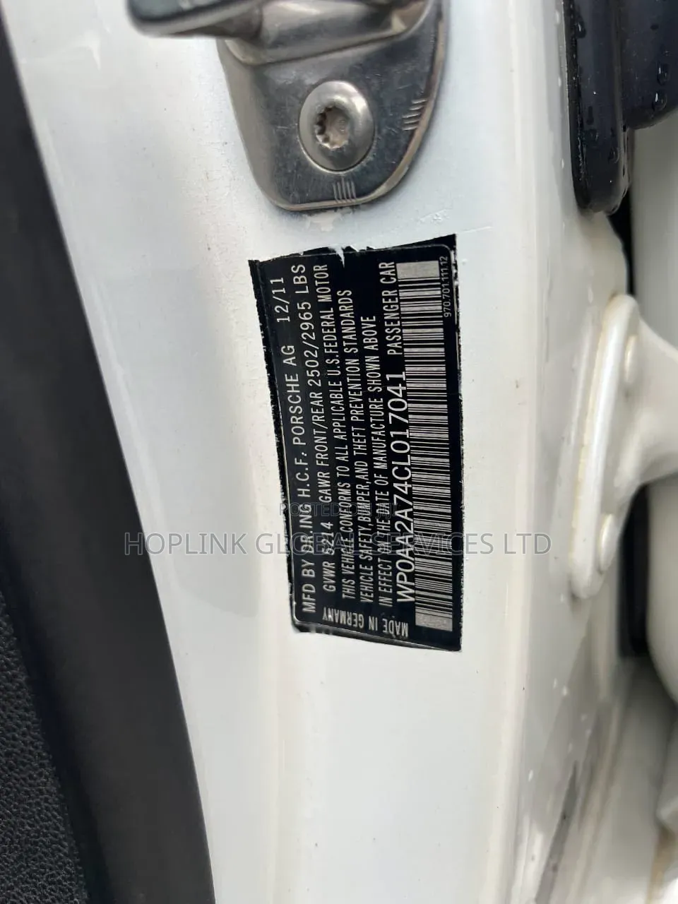 Porsche Panamera 2012 White