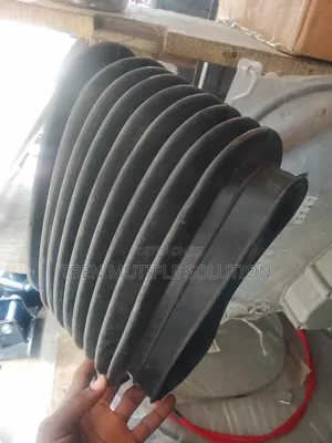 Black Rubber Air Intake Bellows