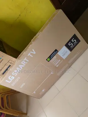 LG 55 Inches Led Smart Television With Bluetoth+hdmi+USB Movie