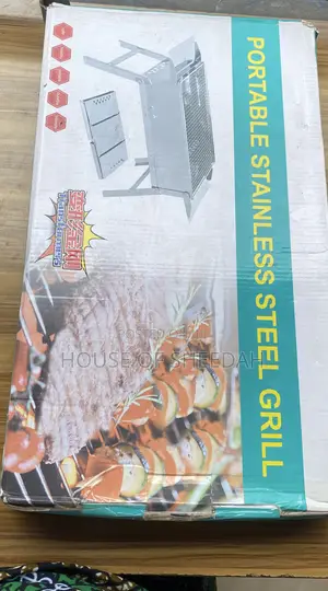 Portable Stainless Steel Charcoal Grill