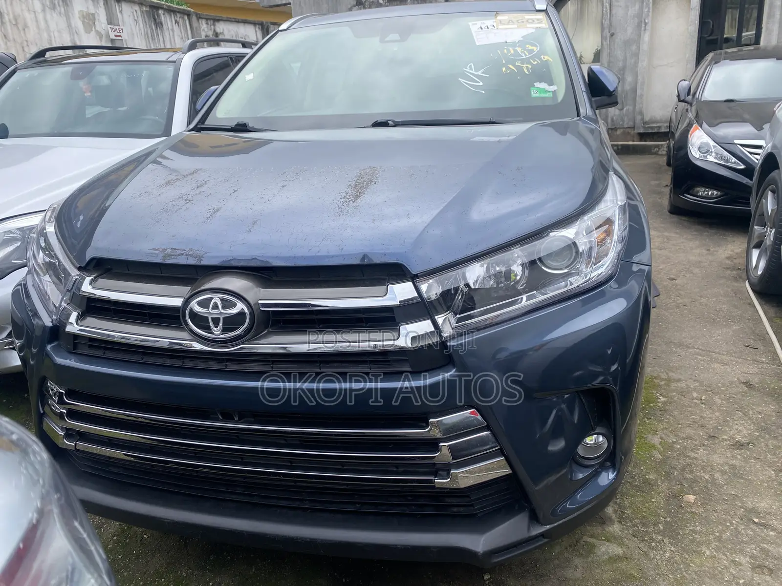 Toyota Highlander 2017 Blue
