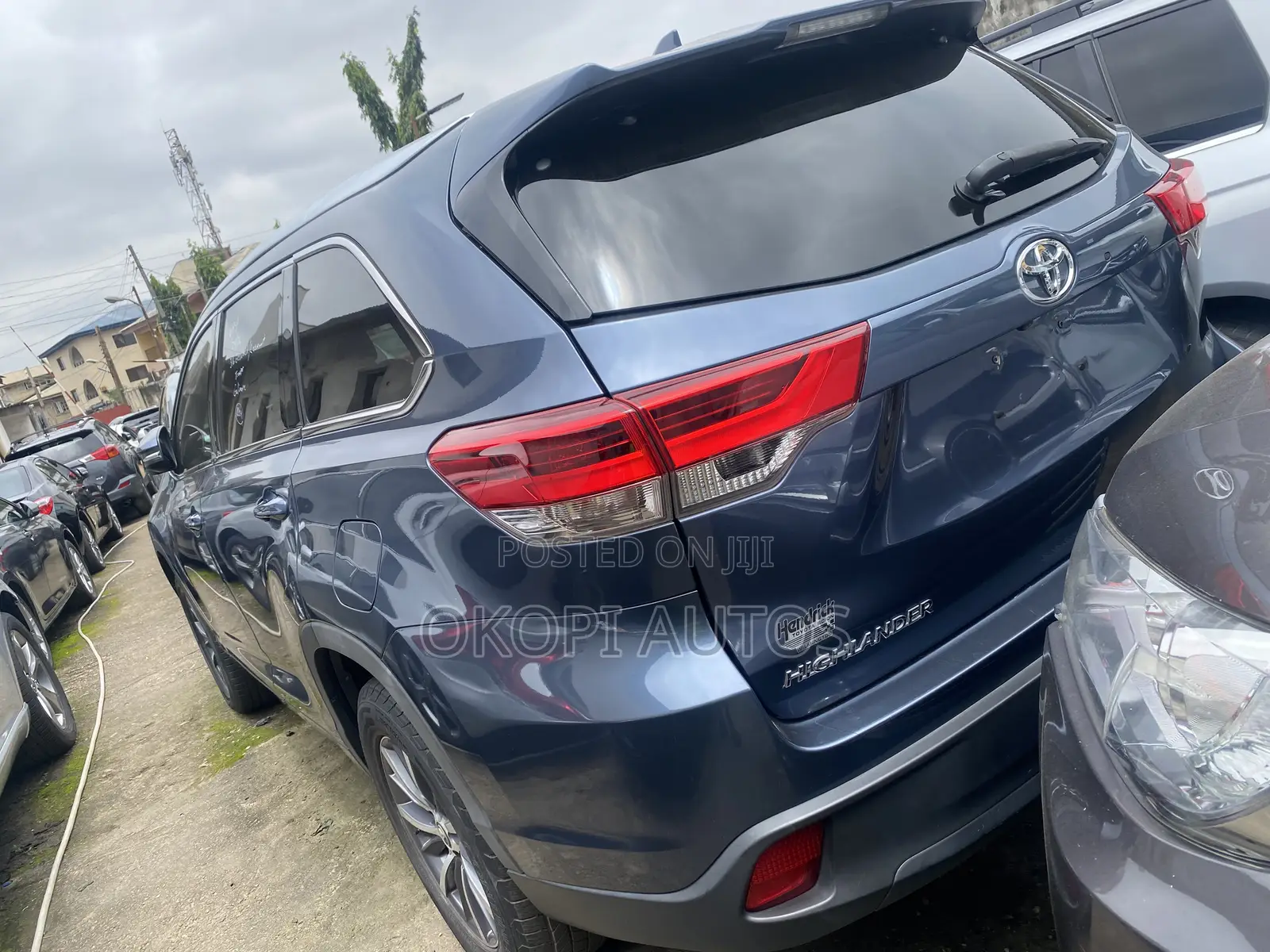 Toyota Highlander 2017 Blue