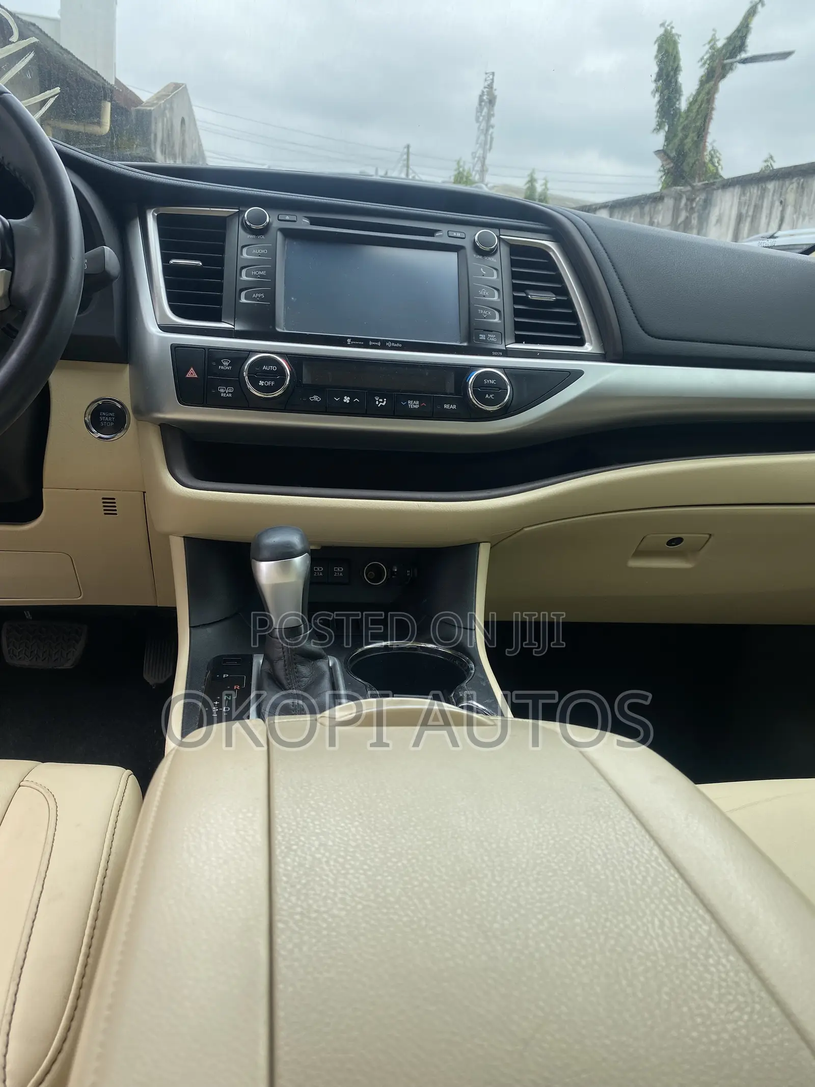 Toyota Highlander 2017 Blue