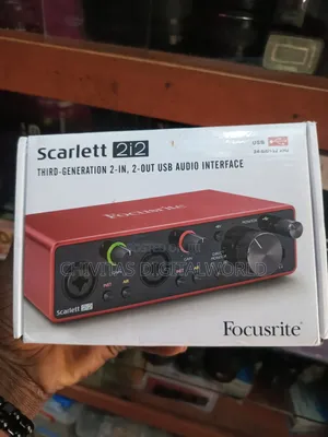 Scarlett 2i2 USB Audio Interface