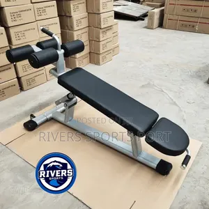 Commercial Situp Adjustable Abdominal Decline Incline Sit Up Bench