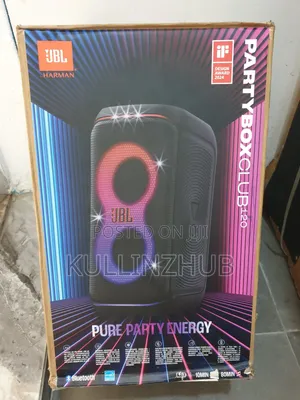 JBL PartyBox Club 120 Portable Bluetooth Speaker, Original Pro Sound