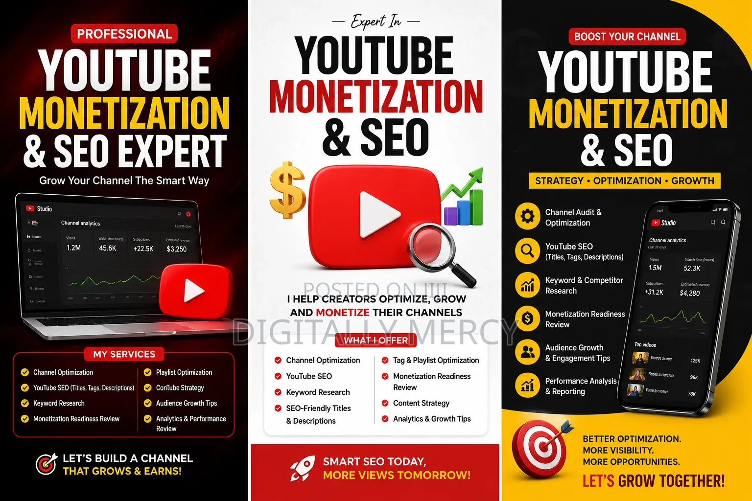 Youtube Monetization and SEO