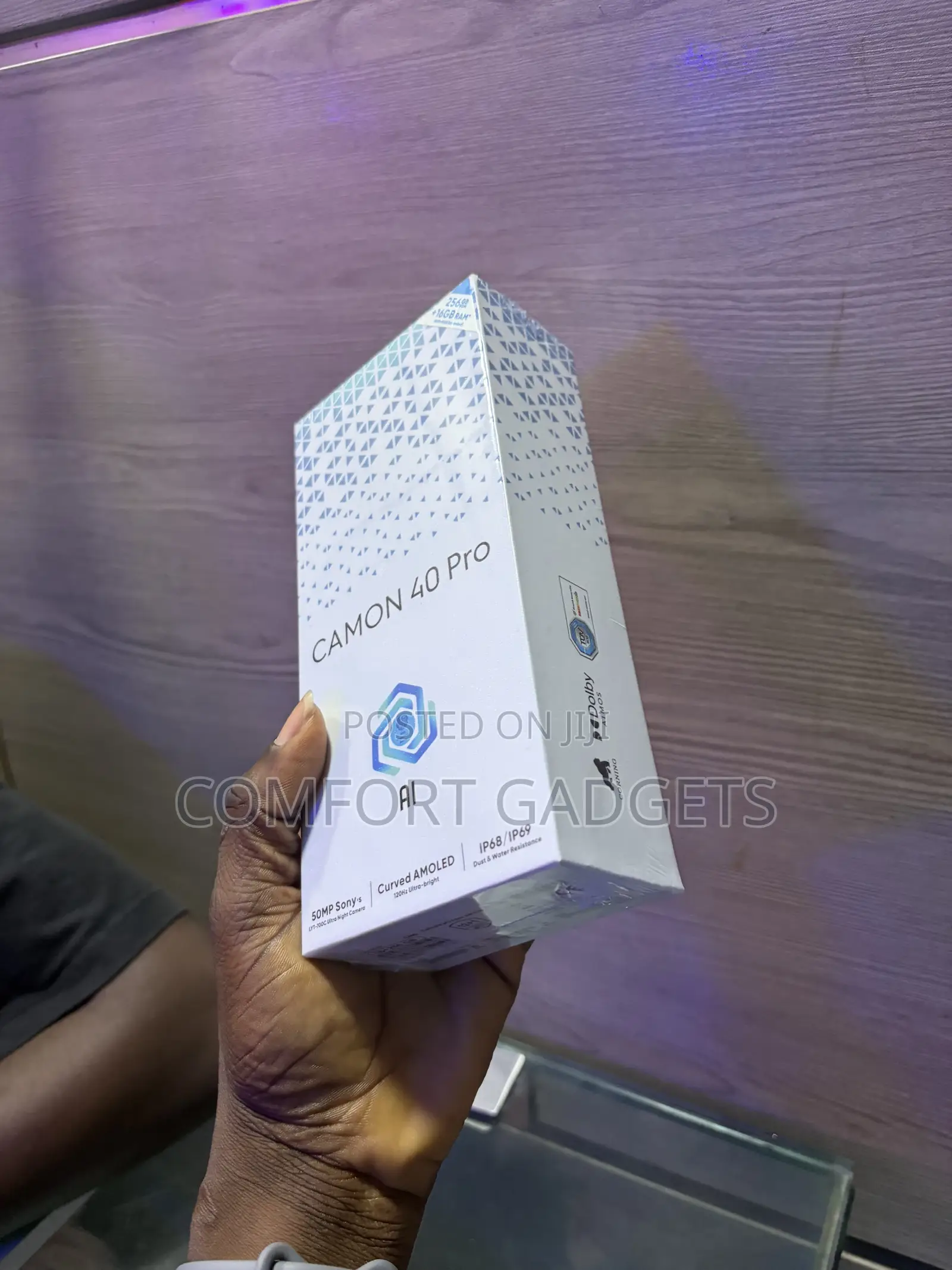 New Tecno Camon 40 Pro 4G 256 GB