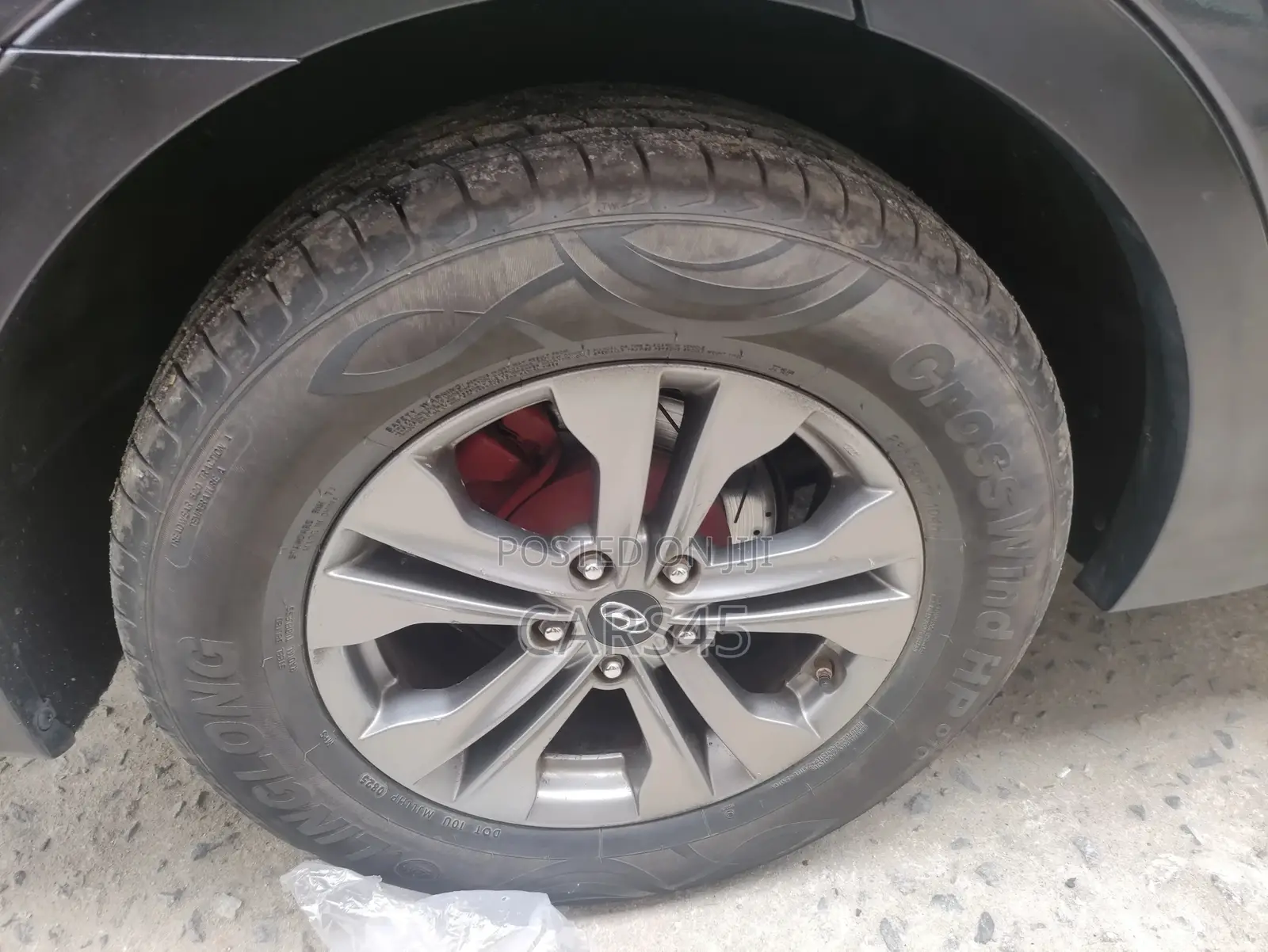Hyundai Santa Fe 2016 Gray