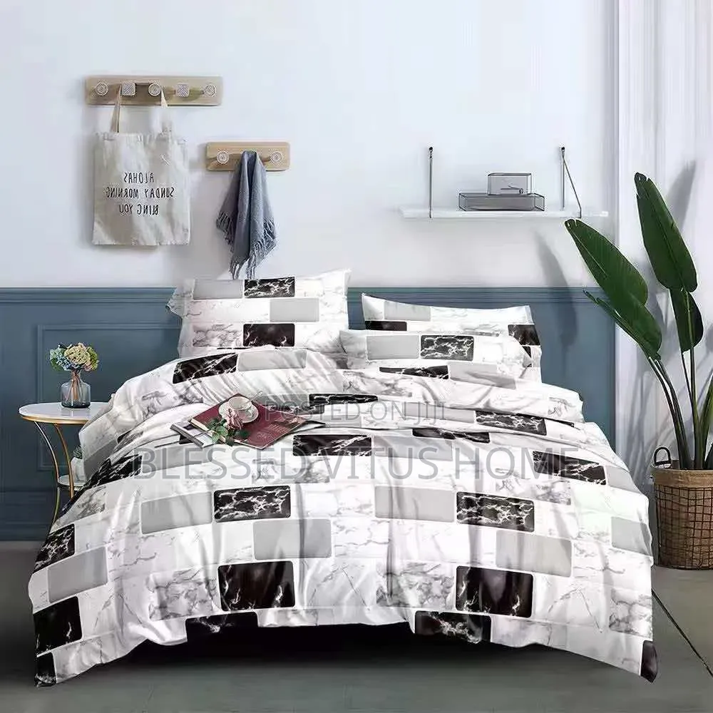 Premium 7x7 Floral Duvet Set