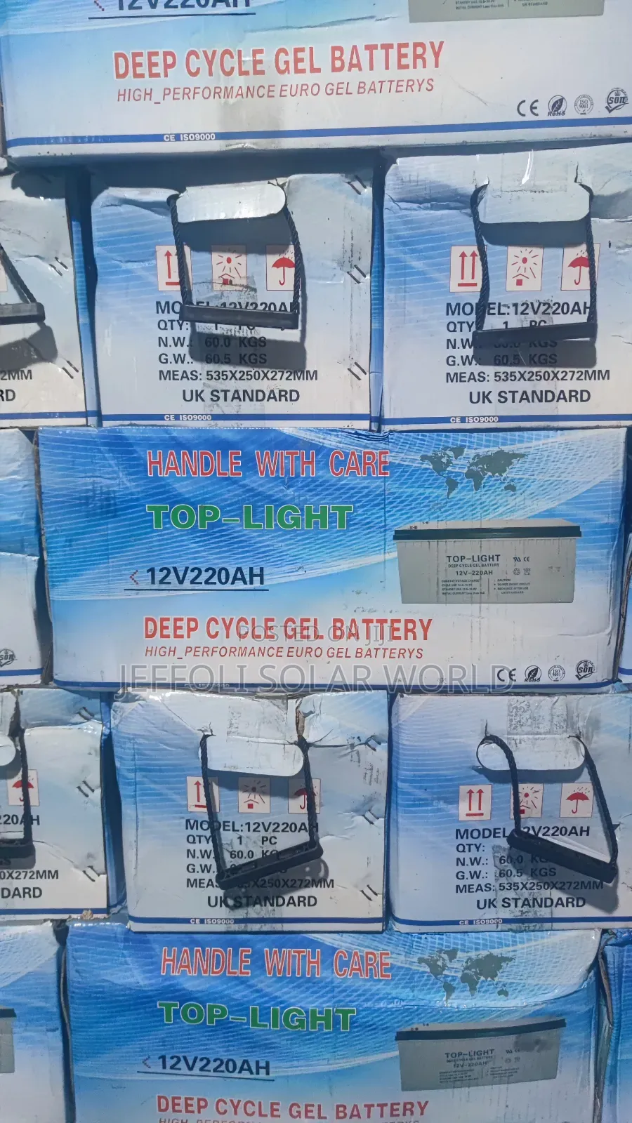 Top Light 220ah 12v