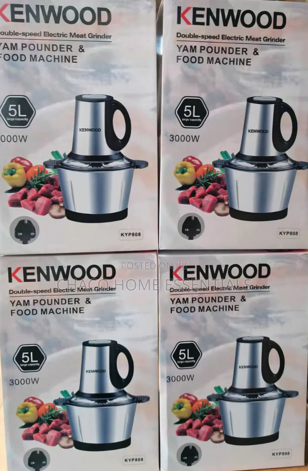 Kenwood 5L Food Processor Yam Pounder