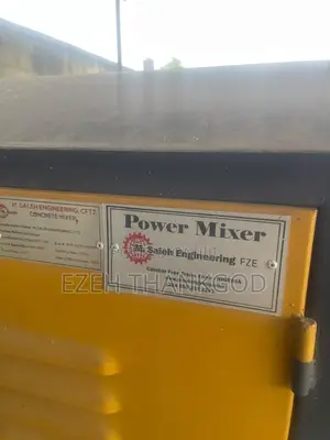 M.saleh Concrete Mixer