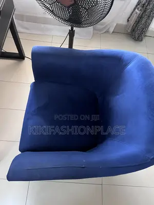 Barely Used Blue Lounge Chair for Use
