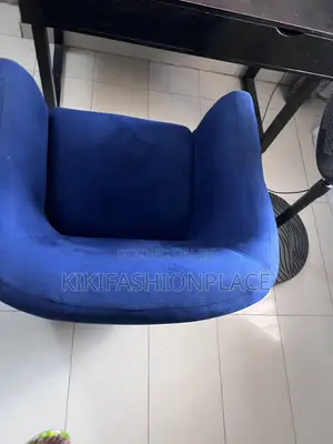 Barely Used Blue Lounge Chair for Use
