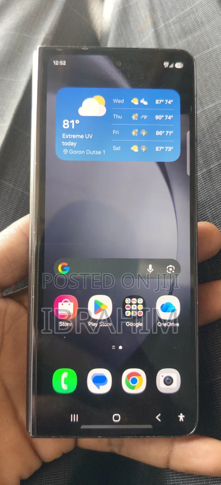 Samsung Galaxy Fold 5G 512 GB Black