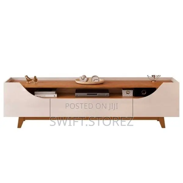 Streamline Pattern TV Stand