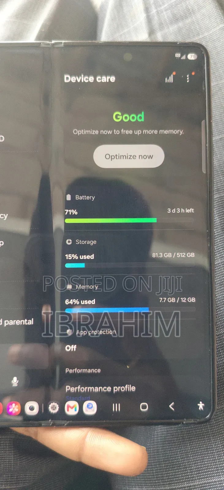 Samsung Galaxy Fold 5G 512 GB Black