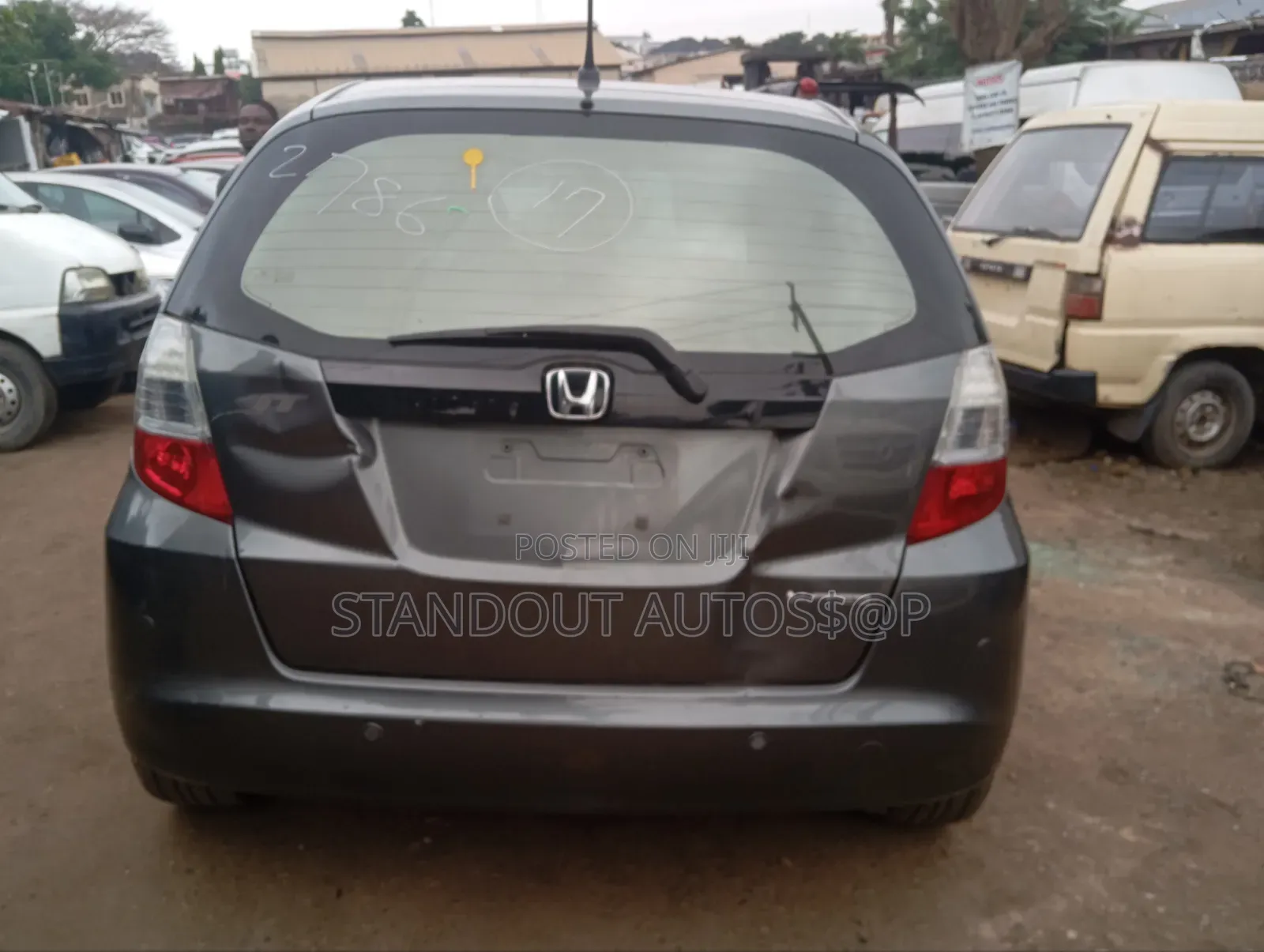 Honda Fit 2012 Gray
