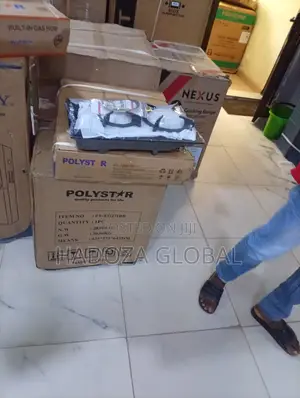 Polystar Kitchen Gas Stove – Double Burner Model