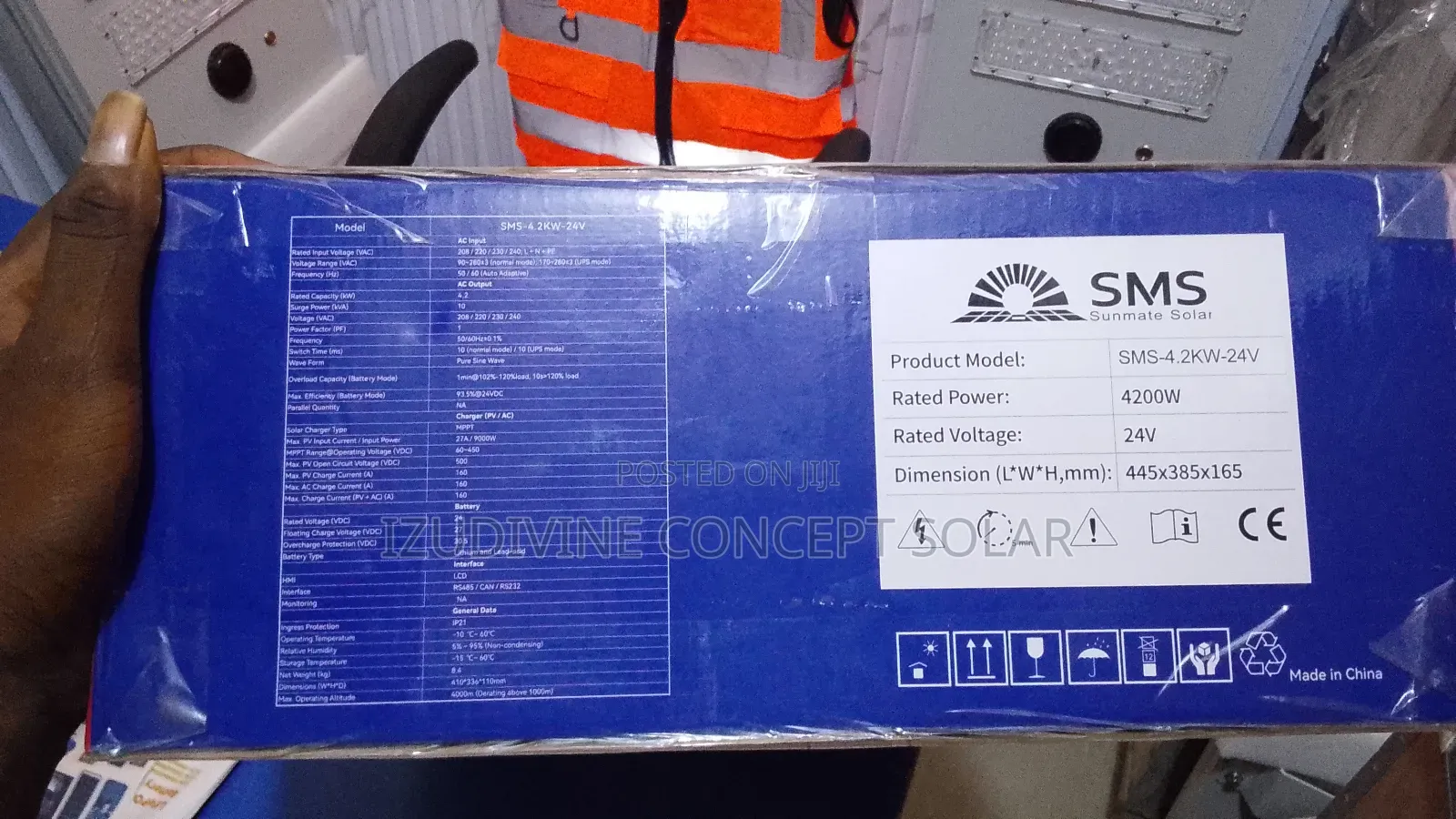 4.2kva 24v SMS Hybrid Inverter