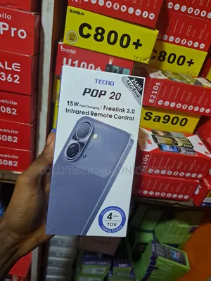 Tecno Pop 20 128 GB Black