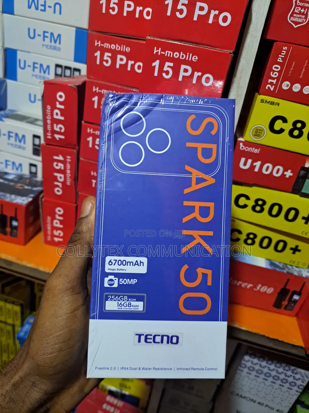 Tecno Spark 50 128 GB Black