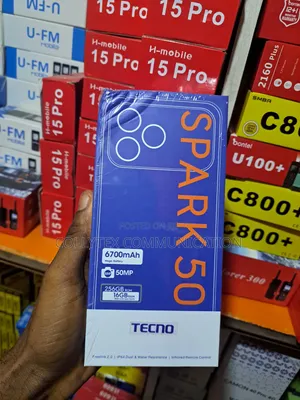 Tecno Spark 50 128 GB Black