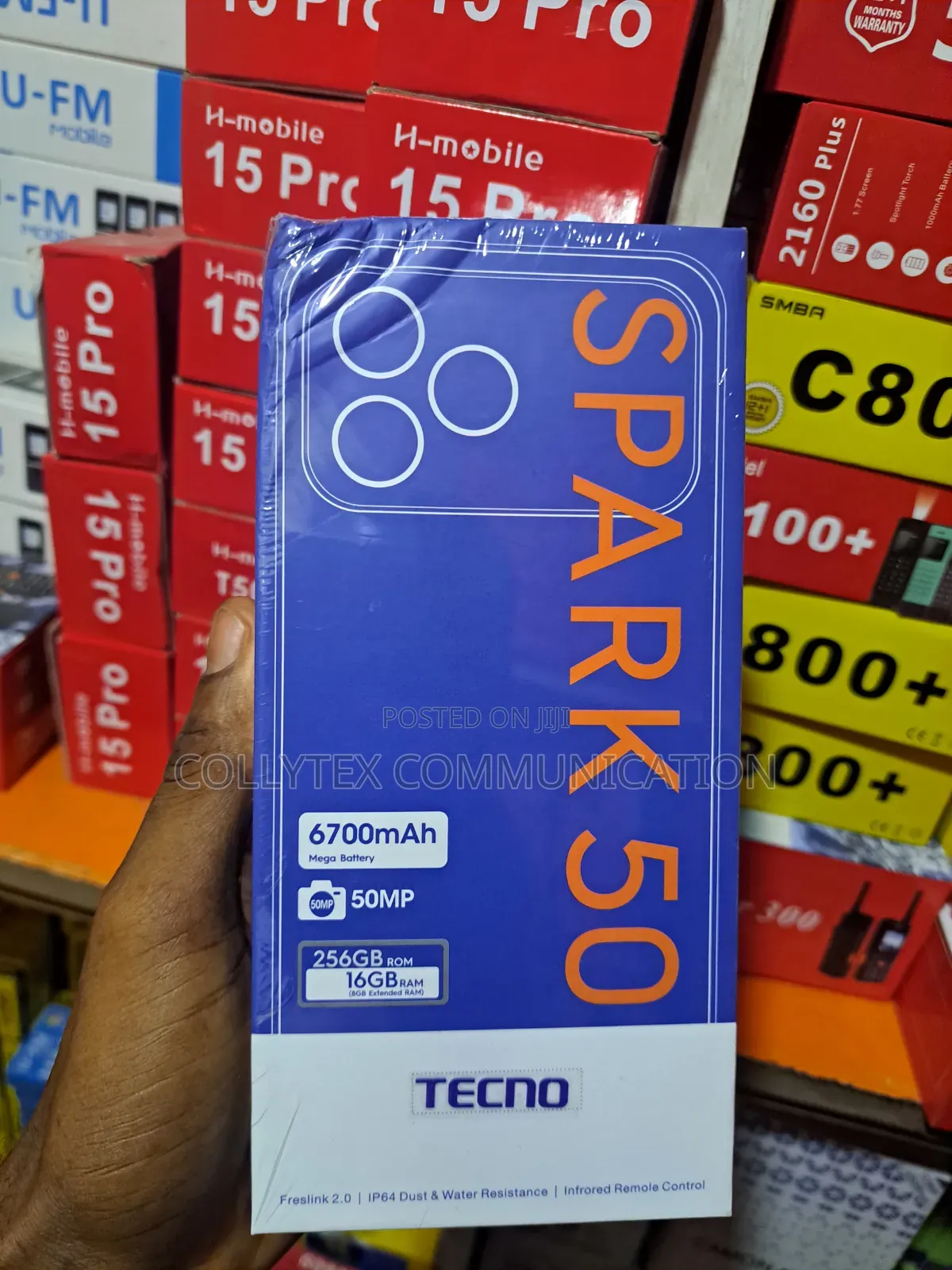 Tecno Spark 50 128 GB Black