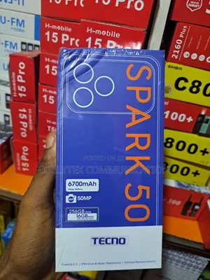 Tecno Spark 50 128 GB Black