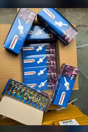 (10 Packet) Multi Color Quality Official Push Pins/ Office Pin  