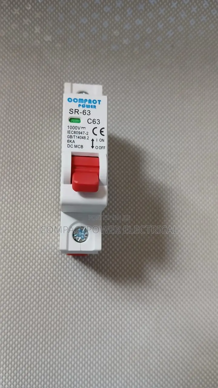 63Amps 1000V DC Solar Panel PV Breaker