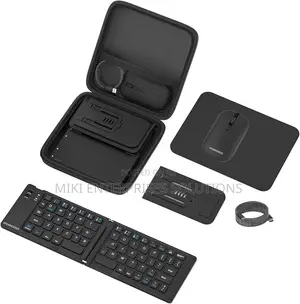 Porodo 6-in-1 Keyboard Mouse Set - Black