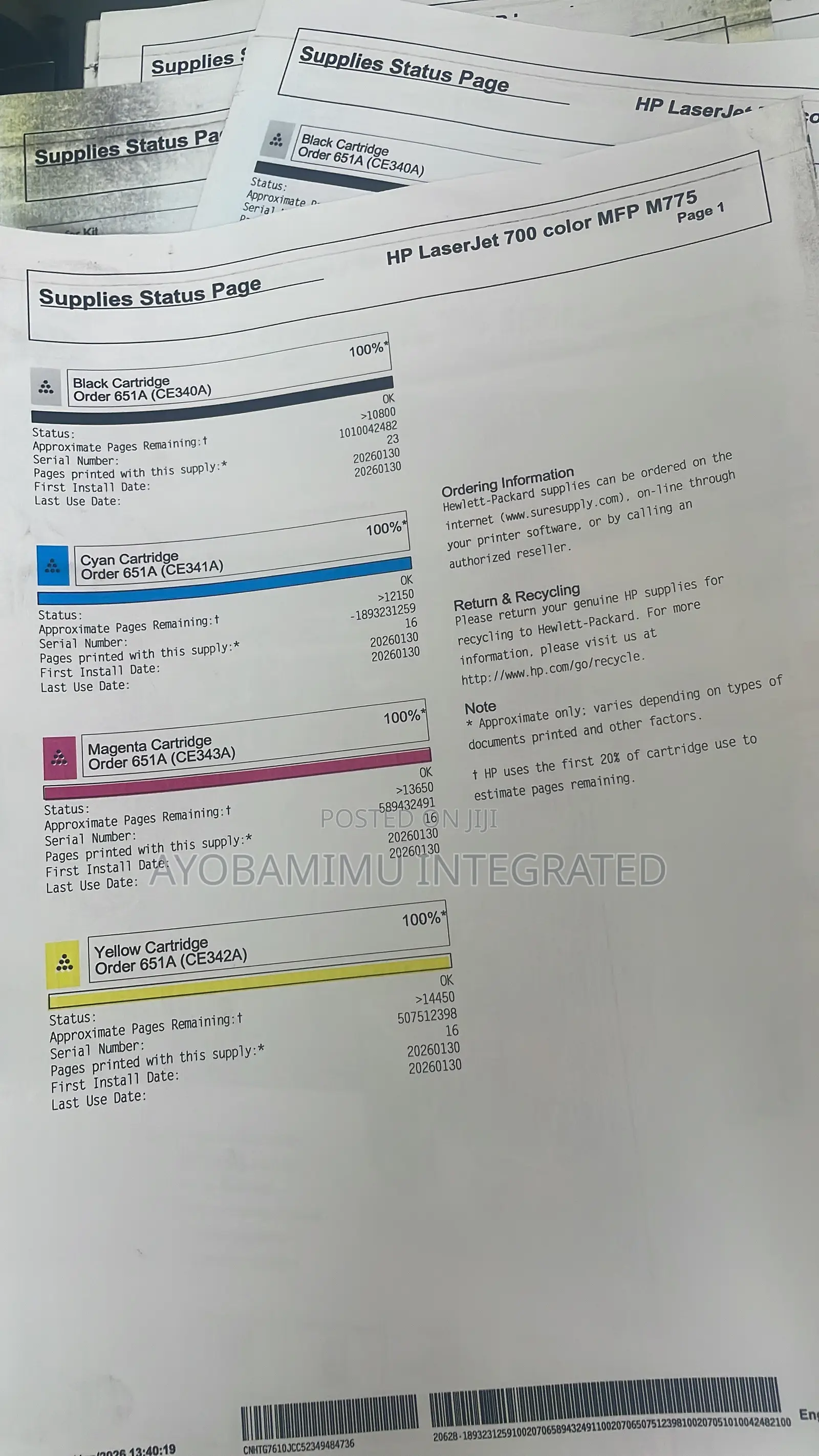 Printer for Sales