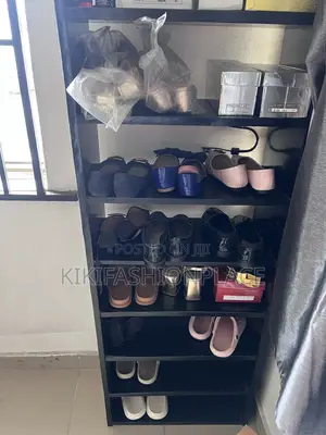 Quality Wooden Shoe Bag Rack