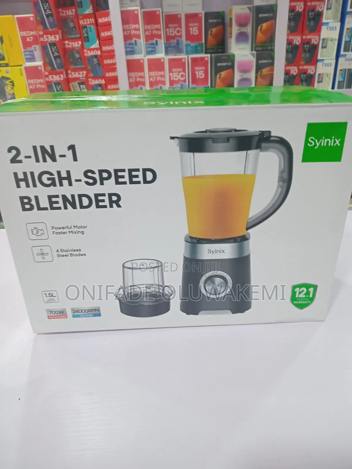 2-in-1 High-Speed Blender SBL70E1
