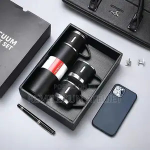 Vacuum Flask With 2 Cups