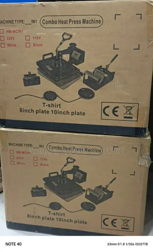 5 In1 Heat Transfer Machine
