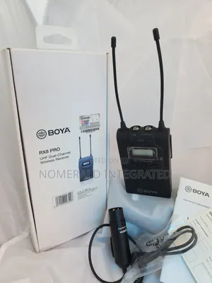 Boya Rx8 Pro Uhf Dual-Channel Wireless Microphone