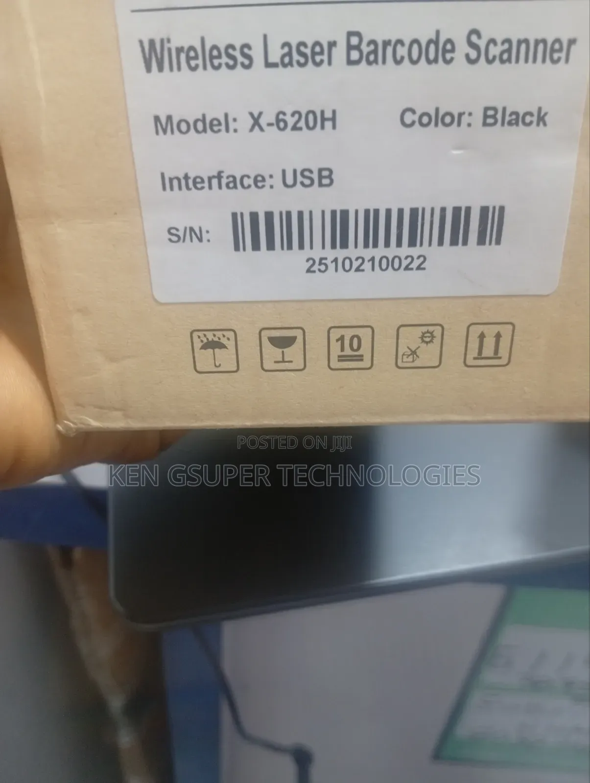 Wireless Laser Barcode Scanner