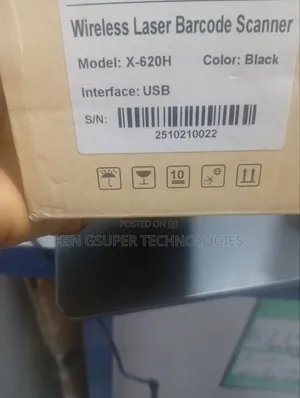 Wireless Laser Barcode Scanner