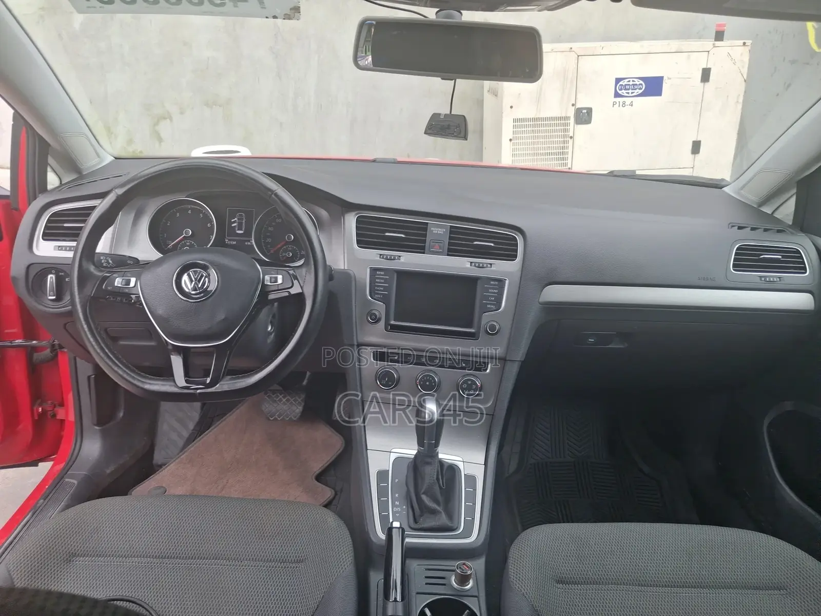 Volkswagen Golf Alltrack 2016 Red