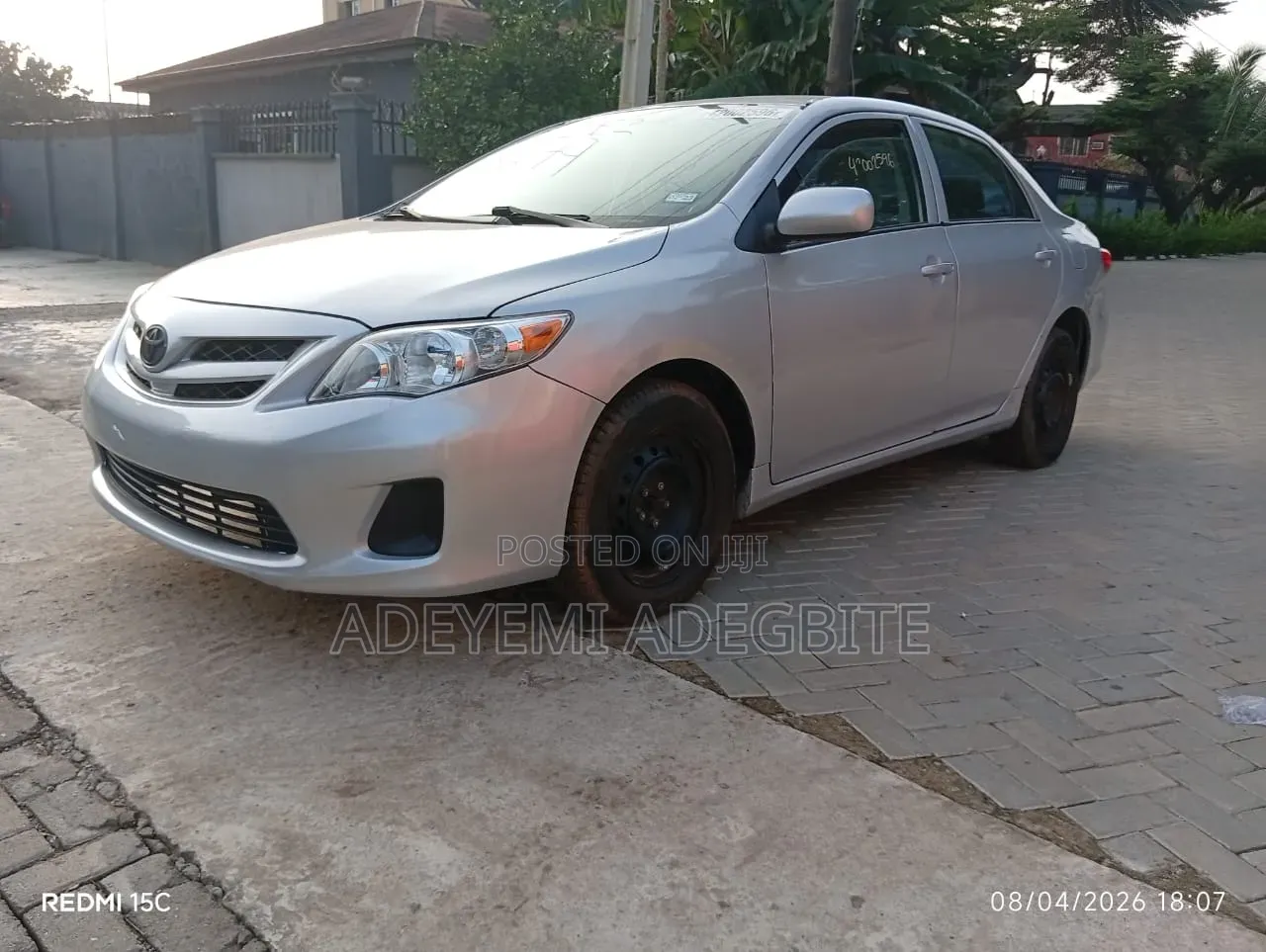 Toyota Corolla 2013 Silver