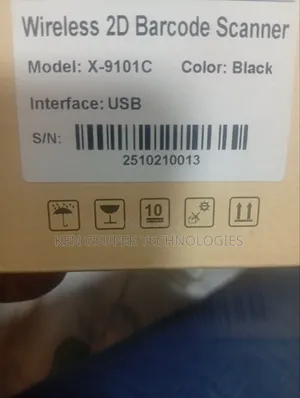 Wireless 2D Barcode Scanner