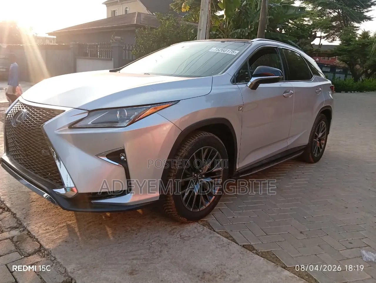 Lexus RX 2016 Silver
