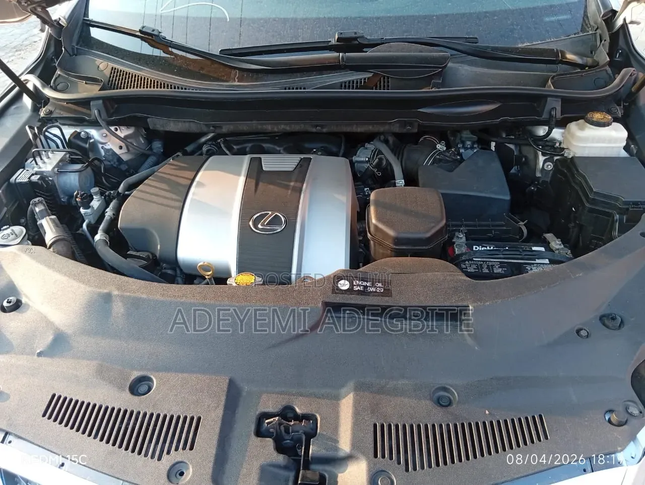 Lexus RX 2016 Silver