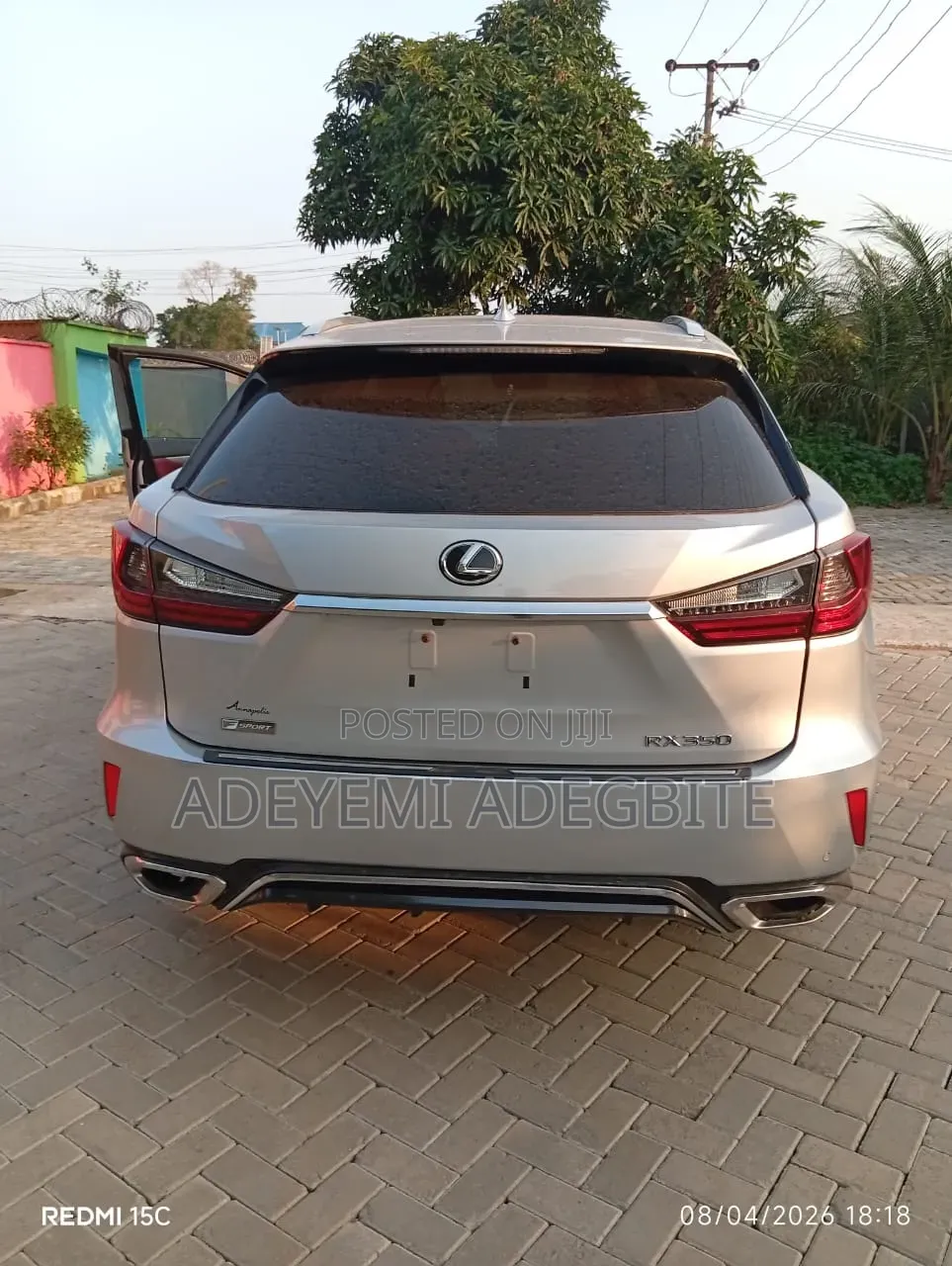 Lexus RX 2016 Silver