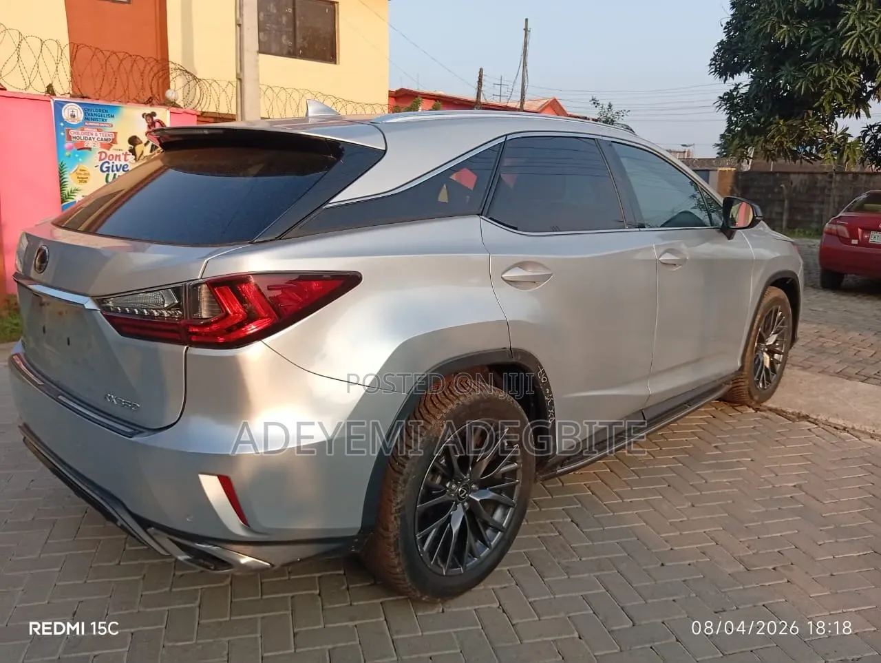 Lexus RX 2016 Silver