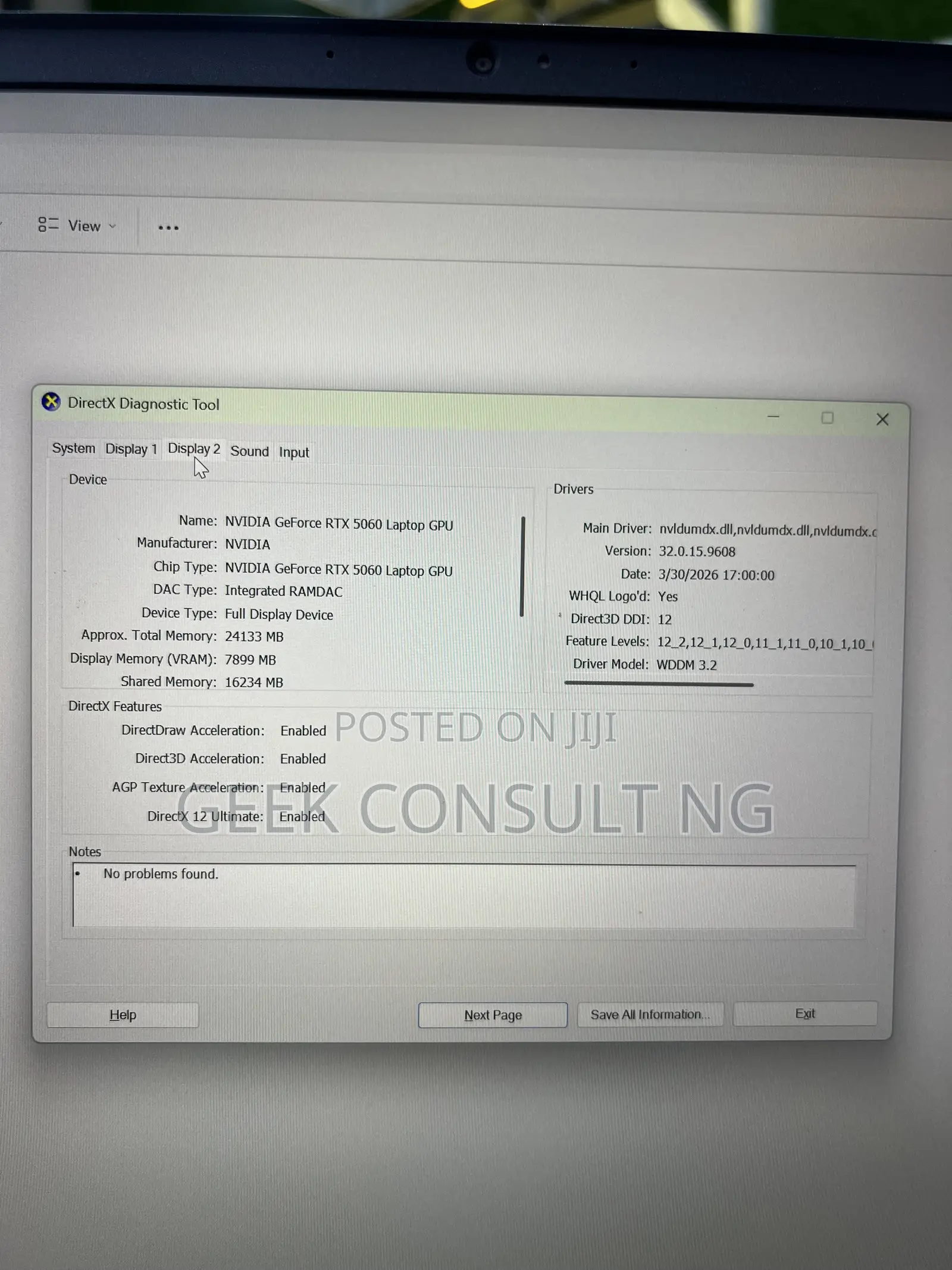 Laptop Alienware 16 Aurora 32GB Intel Core 7 SSD 1T