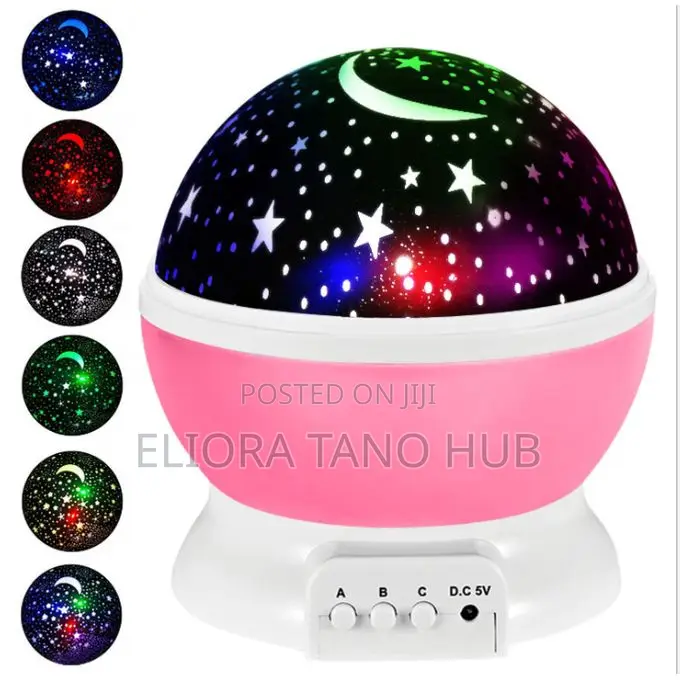 Star Master Rotating Projection Lamp Light